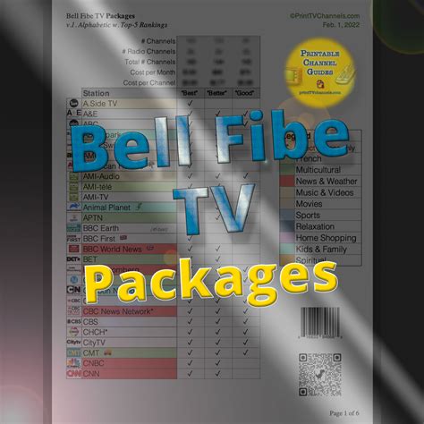 fibe tv chanel listing|bell fibe tv guide today.